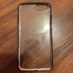 A iPhone 6/7 plus blue lining phone case
